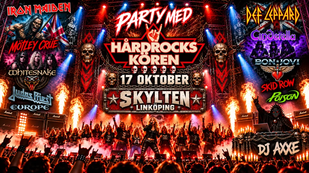 Party med Hårdrockskören
