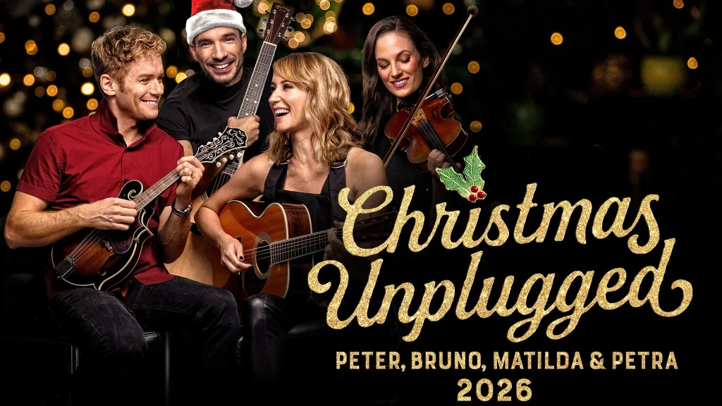 Christmas Unplugged med Peter, Bruno, Matilda och Petra Wahlgren